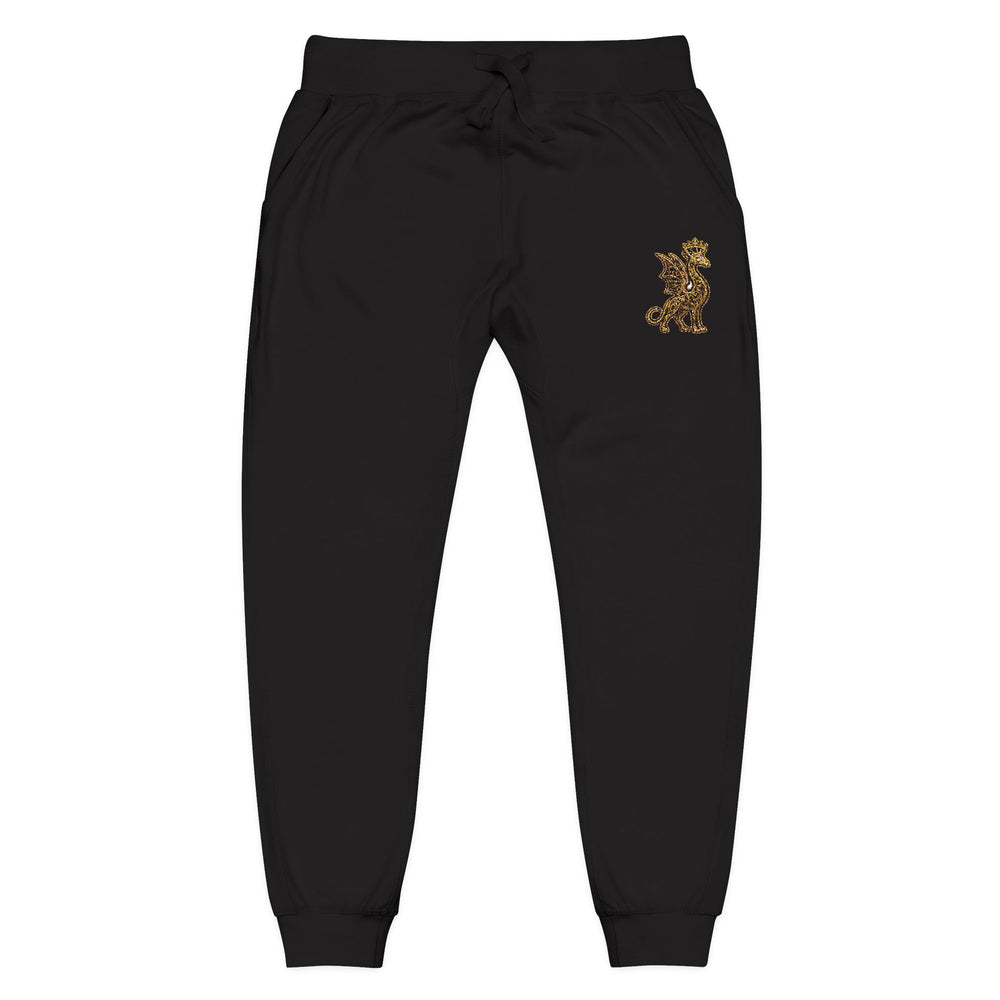Embroidered Giragon Sweatpants