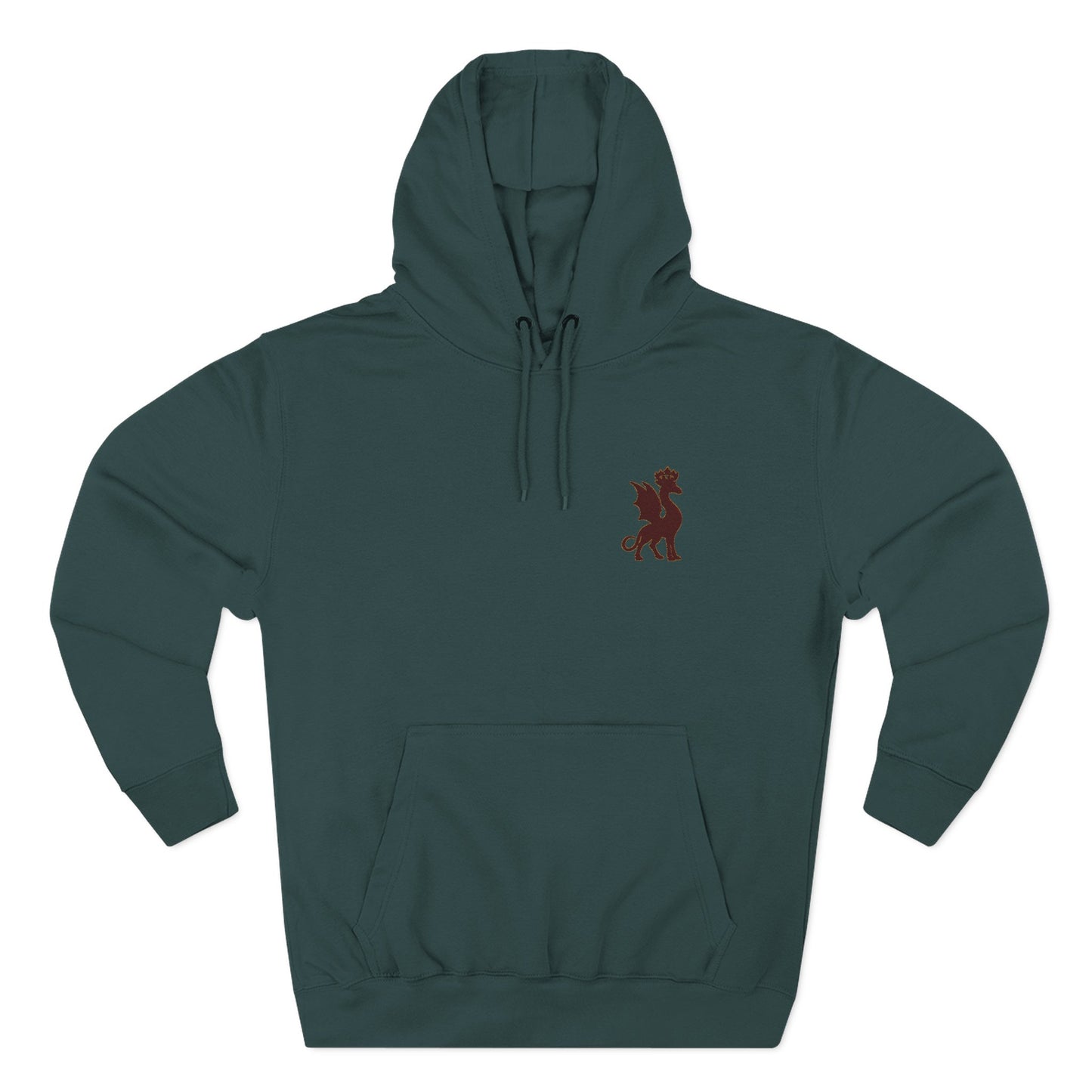 Embroidered Chest Giragon Hoodie