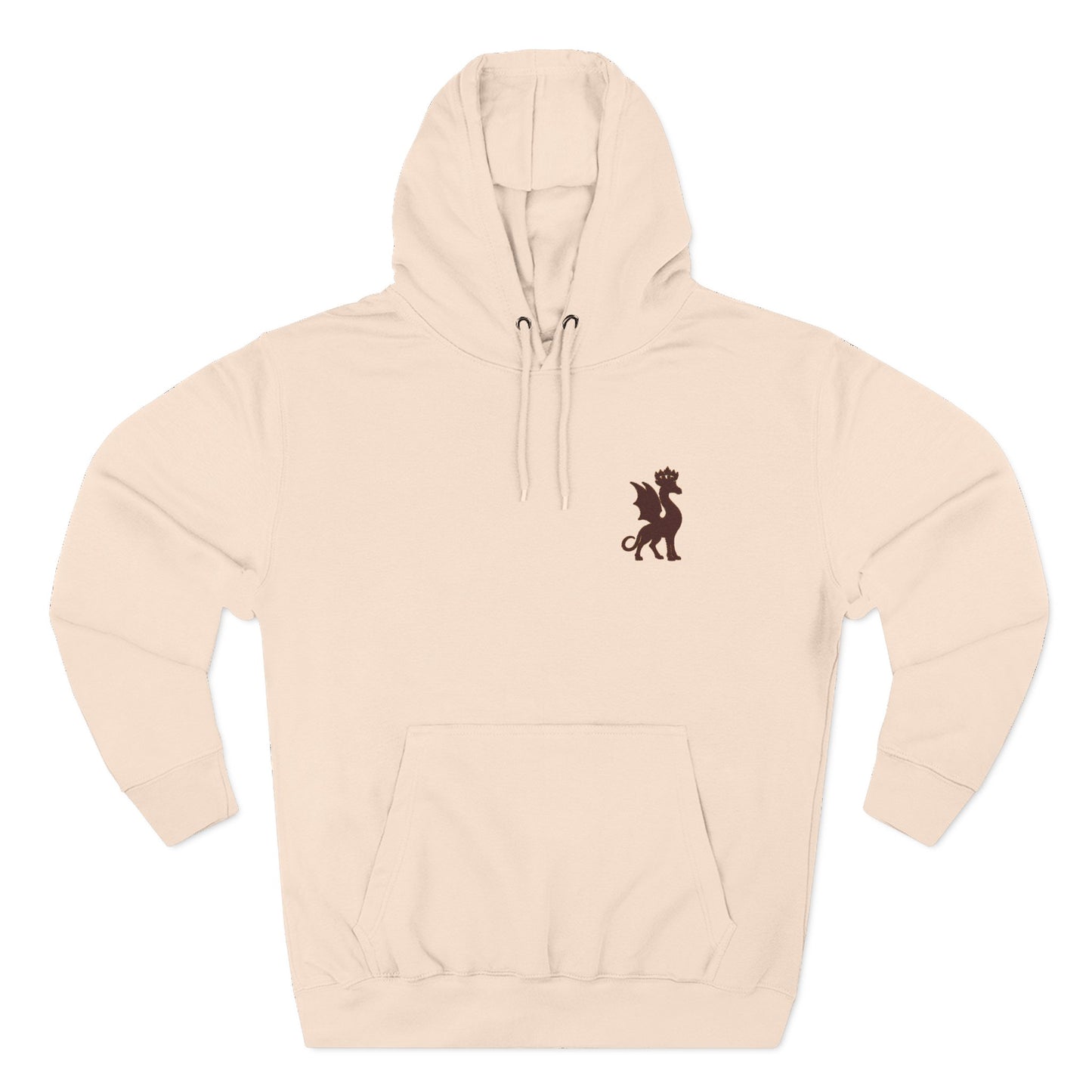 Embroidered Chest Giragon Hoodie