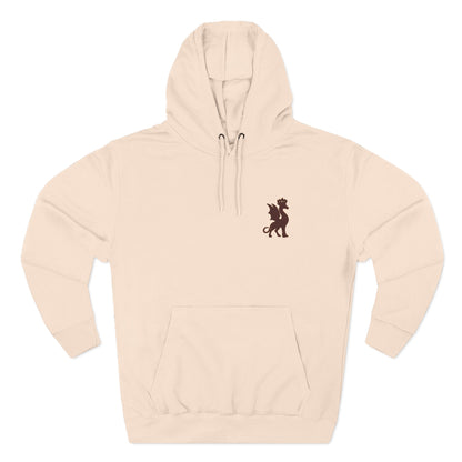 Embroidered Chest Giragon Hoodie