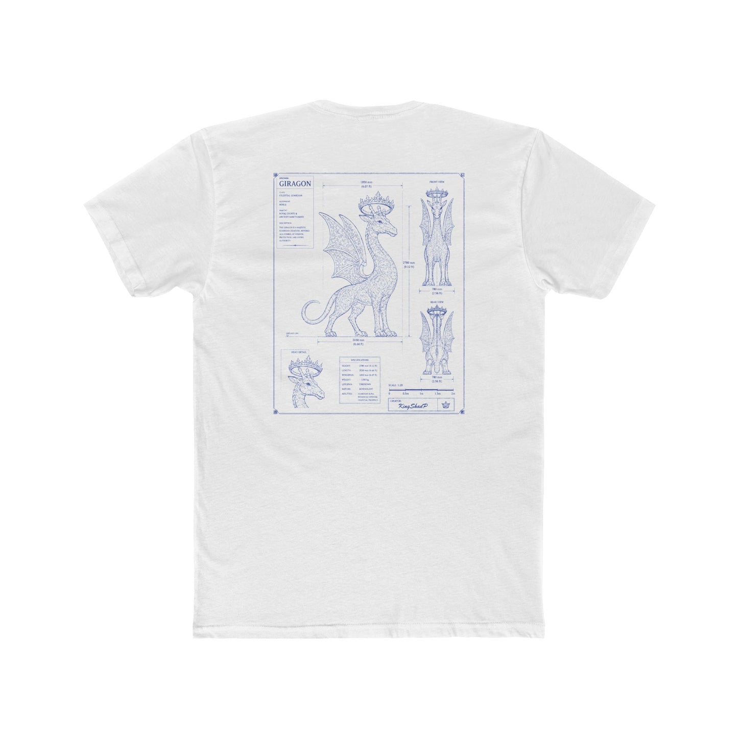 Giragon Anatomy T-Shirt — Vintage Scientific