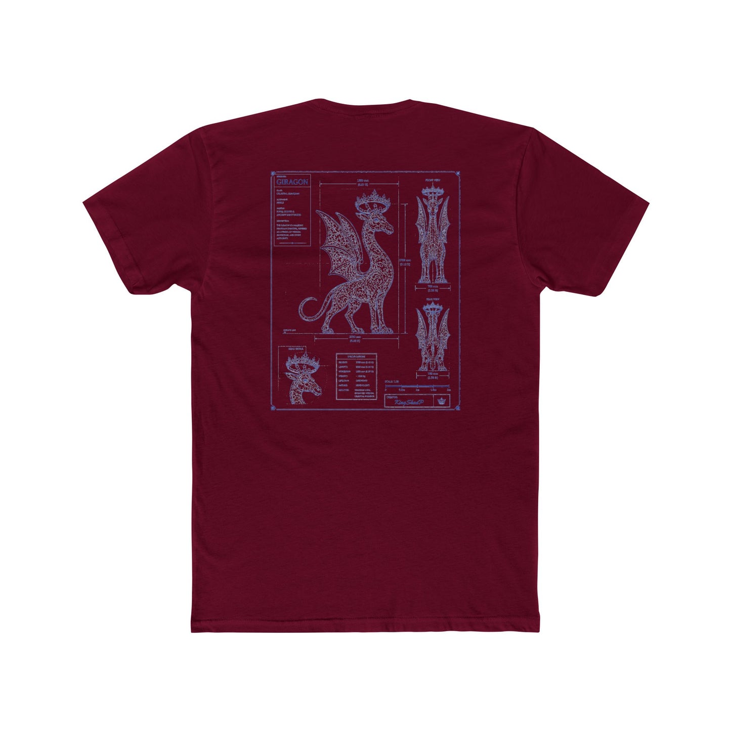 Giragon Anatomy T-Shirt — Vintage Scientific