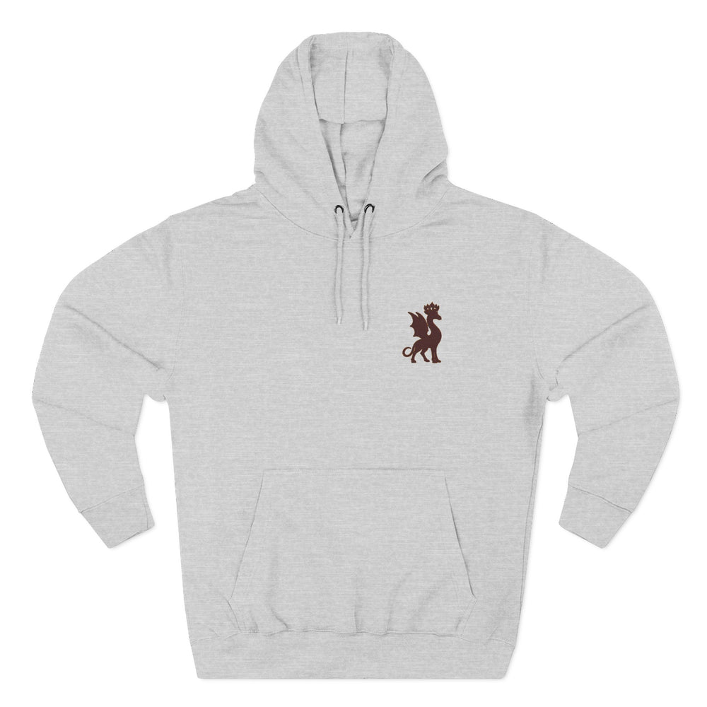 Embroidered Chest Giragon Hoodie