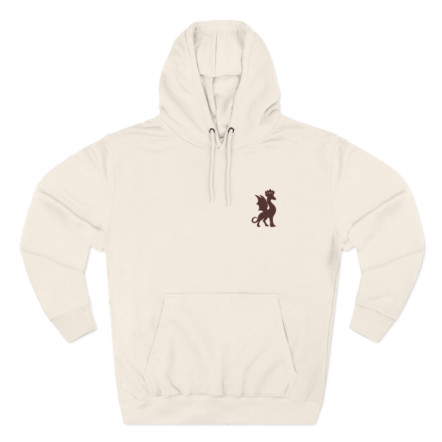 Embroidered Chest Giragon Hoodie
