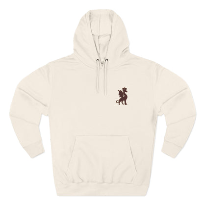 Embroidered Chest Giragon Hoodie